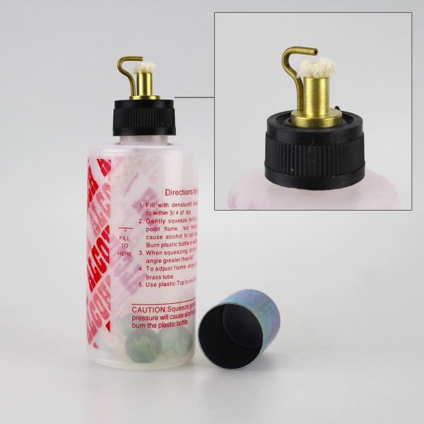 3pcs Plastic Alcohol Torch Burner Lamp Light Lab Equipment Instrument for Dental Jewelry Sculpture - Image 3