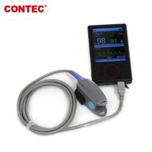 Handheld Finger Pulse Oximeter PC software , Heart Rate PI Monitor 24H CMS60F CONTEC