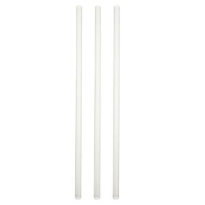 3pcs Glass Stirring Rod Glass Buret Mixer Stiring Stirrer Laboratory Transparent Tools for Use