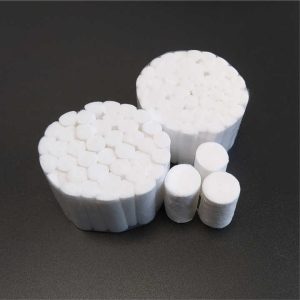 Dental Consumable Materials 100% Cotton Absorbent Surgery Dental Cotton Roll