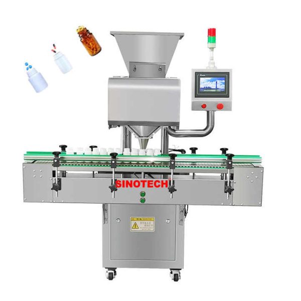 Small Capacity Fully Automatic Capsule Bottle Filling Counting Machine Tablet Counter