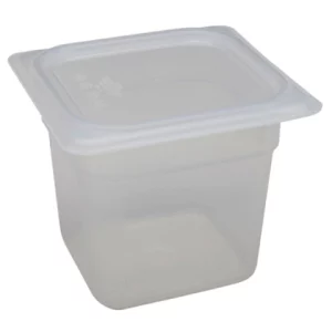 Dynalon Translucent PP Pans with PP Lids 426444-0002