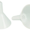 Hirsch Funnel 10cm - Glazed with Fixed Perforated Plate - Eisco Labs