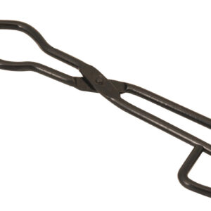 Crucible Tong with bow Length 15cm Blackened Steel