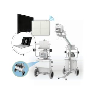 DRGEM JADE Analogue Mobile X-ray Machine with DR System