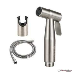 Handheld Toilet Bidet Faucet Stainless Steel Hand Bidet Sprayers Brushed Water Gun Spray Gun For Shower Bathroom Ing Tools