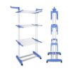 Multipurpose Clothes Dryer Hanger 3 Layer Double Pole