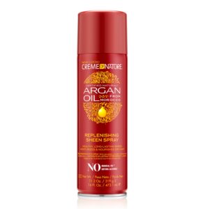 Creme of Nature Argan Oil Moisturizing Nourishing Sheen Hair Spray 11.25 fl oz - request current price on allschoolabs.com