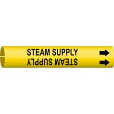 Brady STEAM SUPPLY Snap-On Pipe Marker|Buy Online