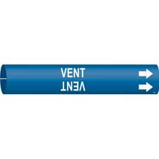 Brady VENT Snap-On Pipe Marker|Buy Online