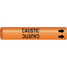Brady CAUSTIC Snap-On/Strap-On Pipe Marker|Buy Online