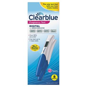 Clearblue Digital Pregnancy Test Kit x 2 - request current price on allschoolabs.com