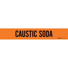 Brady CAUSTIC SODA Pipe Marker|Buy Online