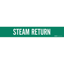 Brady STEAM RETURN Pipe Marker|Buy Online