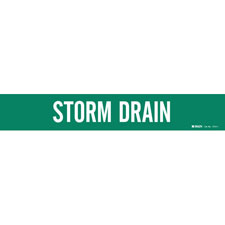 Brady STORM DRAIN Pipe Marker|Buy Online