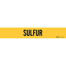 Brady SULFUR Pipe Marker|Buy Online