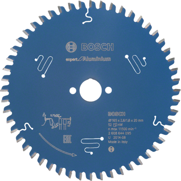 Bosch-accessories 2608644115 Circular saw blade Expert for Aluminium