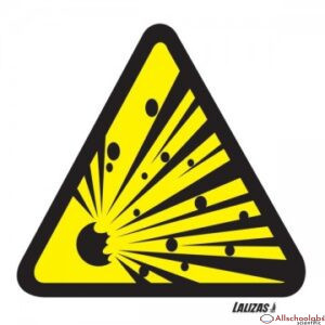 Explosion Risk Signs