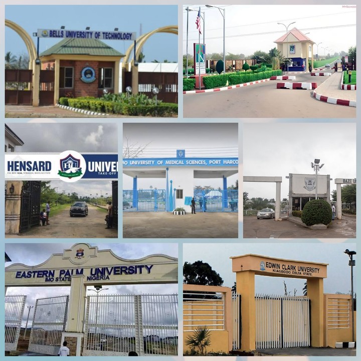 List of Accredited/Approved Faculties of Law in Nigeria