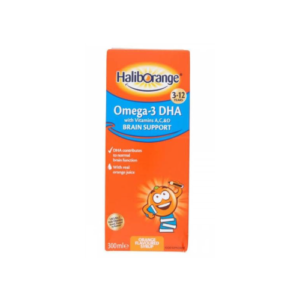 Haliborange Omega 3 DHA  Brain Support 300ml Orange Flavoured Syrup