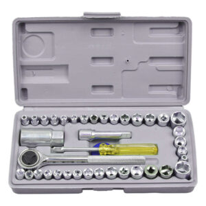 Lanzer 40pcs Socket Wrench Set 1/4" & 3/8" Drive