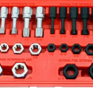 Licota ATH-7022 26pcs. Master Rethreader Tap & Die Kit (SAE)