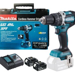 Makita DHP484RFE Cordless Brushless Hammer Drill (LXT-Series)
