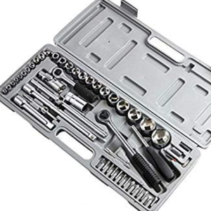 Lanzer 52pc Socket Wrench Set 1/4" & 1/2" Drive