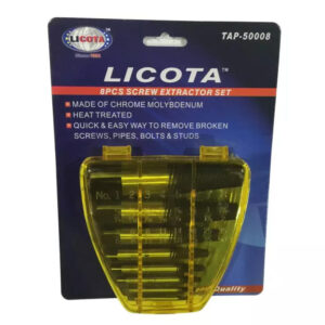 Licota TAP-50008 8pcs Screw Extractor Set