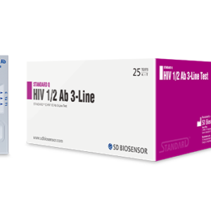 STANDARD Q HIV 1/2 Ab 3-Line kit (a pack of 25 test)