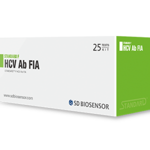 STANDARD F HCV Ab FIA kit ( A pack of 25 test)