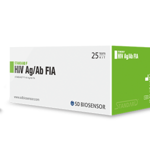 STANDARD F HIV Ag/Ab  ( A pack of 25 test)