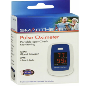 SmartHeart Finger Pulse Oximeter