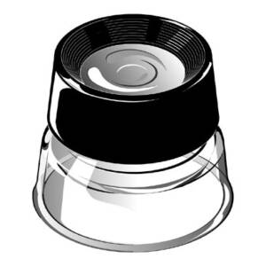 Table magnifier 10x PB.5041(Shipped from abroad)