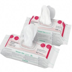 MELISEPTOL HBV TISSUE REFILL PACK 100 WIPES