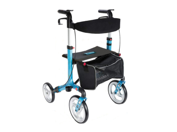 PRINCE ROLLATOR - foldable - light blue (SHIPPED FROM ABROAD)
