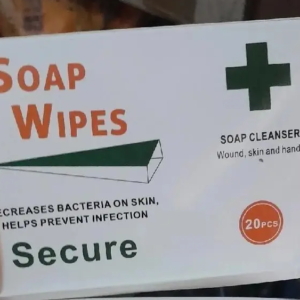 Soap wipes (A pack of 20pcs)