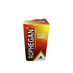 May & Baker Rophegan Elixir Promethazine BP 5mg/5ml, 60ml