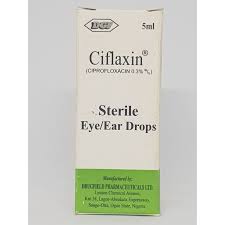 Ciprofloxacin eyedrop (ciflaxin)