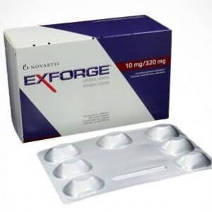 Exforge 10/320/25mg Amlodipine/Valsertan