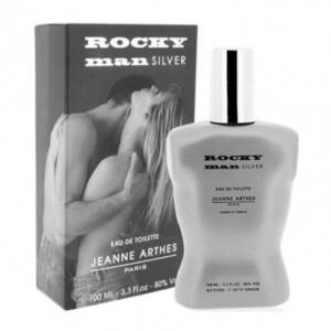 Jeanne Arthes Rocky Man Silver EDT 100ml Perfume