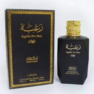 Lattafa Raghba Black EDP 100ml For Men