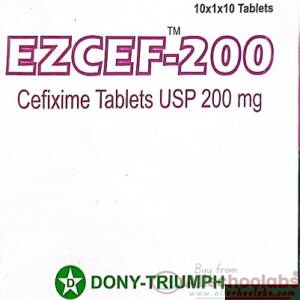 EZCEF 200MG TAB