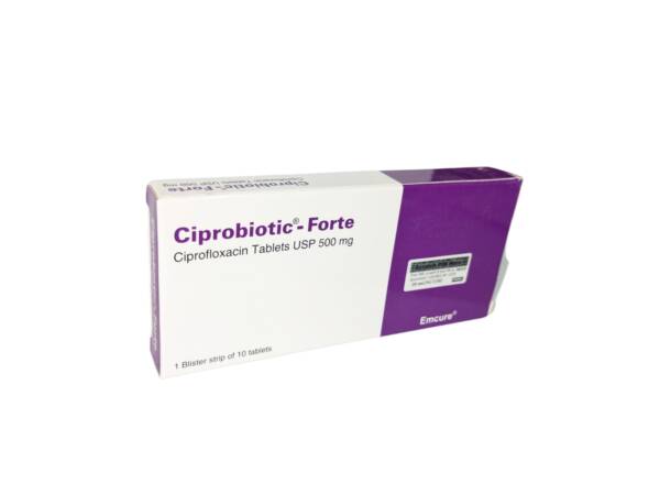 CIPROBIOTIC FORTE 500MG TAB