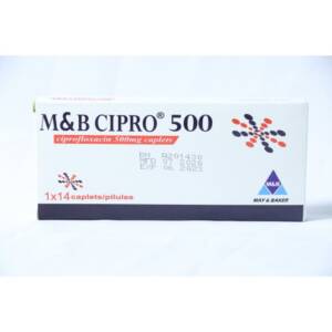 CIPROFLOXACIN 500mg x14 (M&B CIPRO 500)