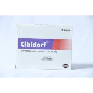 CIPROFLOXACIN 500mg x 10 TAB (CIBIDORF)