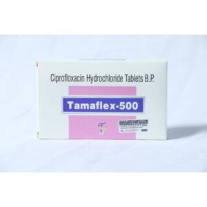 CIPROFLOXACIN HCL 500mg TAB x 100 (TAMAFLEX)