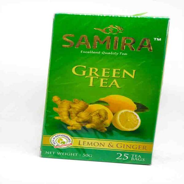 Samira Lemon & Ginger Green Tea