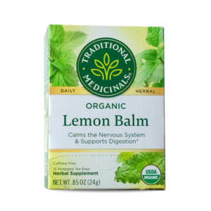 TRADITIONAL MEDICINALS ORGANIC LEMON BALM