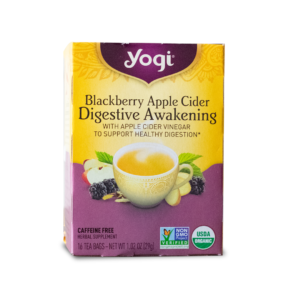 YOGI BLACKBERRY APPLE CIDER DIGESTIVE AWAKENING